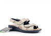 GRUNLAND Sandali Donna Esta Platino