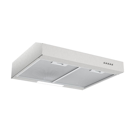 Gruppo cappa Samet sottopensile motore singolo 3 livelli Tornado 60 inox classe D