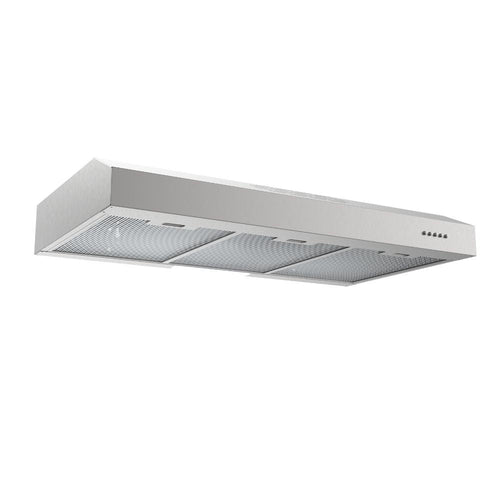 Gruppo cappa sottopensile Tornado 90 motore singolo inox Samet classe D