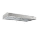 Gruppo cappa sottopensile Tornado 90 motore singolo inox Samet classe D