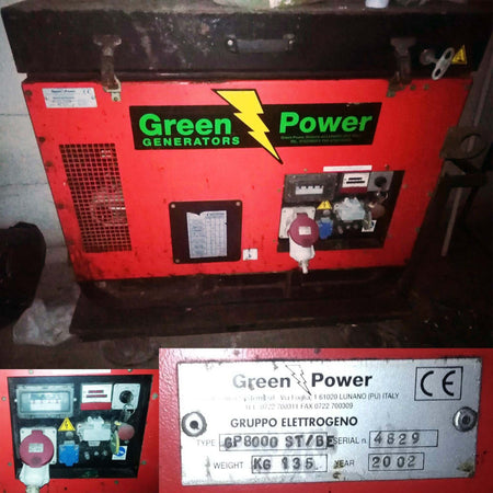 GRUPPO ELETTROGENO SILENZIATO A BENZINA TRIFASE 400V 8 KVA AVVIAMENTO ELETTRICO Fai da te/Attrezzi elettrici da giardinaggio/Generatori e alimentatori portatili/Generatori Trade Shop italia - Napoli, Commerciovirtuoso.it