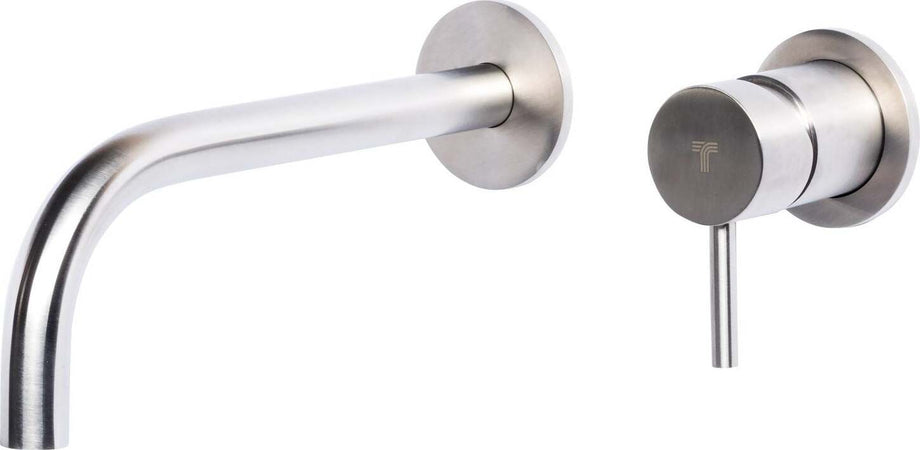 Gruppo-Miscelatore-in-acciaio-inox-per-lavabo-a-parete-senza-scarico-di-Tubico-Nilo