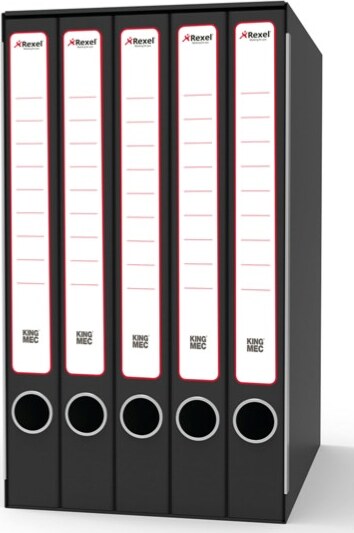 Gruppo registratori Quintetto - con 5 cartelle 3 lembi - 23x32 cm - dorso 23 cm - grigio - Rexel Cancelleria e prodotti per ufficio/Archivio ufficio e accessori per scrivania/Raccoglitori e accessori per raccoglitori/Raccoglitori/Raccoglitori ad anelli Eurocartuccia - Pavullo, Commerciovirtuoso.it