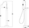 Gruppo Vasca 002 Rubinetto Incasso A Pavimento Per Vasche Free Standing In Ottone Design Fai da te/Attrezzature per cucine e bagni/Attrezzature per bagni/Rubinetti per docce e vasche da bagno e parti/Rubinetti per vasca Ogomondo - Martina Franca, Commerciovirtuoso.it