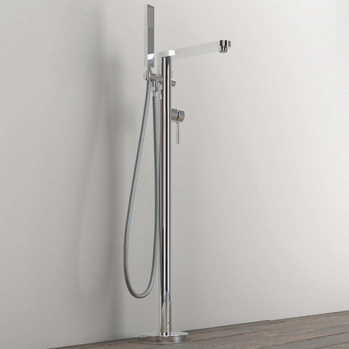 Gruppo Vasca 003 Rubinetto Incasso A Pavimento Per Vasche Free Standing In Ottone Design Fai da te/Attrezzature per cucine e bagni/Attrezzature per bagni/Rubinetti per docce e vasche da bagno e parti/Rubinetti per vasca Ogomondo - Martina Franca, Commerciovirtuoso.it