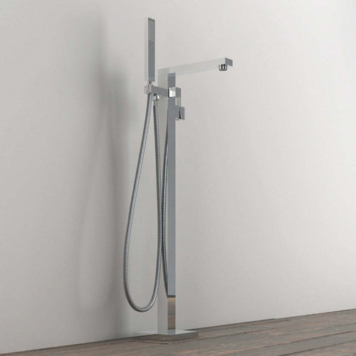 Gruppo Vasca 004 Rubinetto Incasso A Pavimento Per Vasche Free Standing In Ottone Design Fai da te/Attrezzature per cucine e bagni/Attrezzature per bagni/Rubinetti per docce e vasche da bagno e parti/Rubinetti per vasca Ogomondo - Martina Franca, Commerciovirtuoso.it