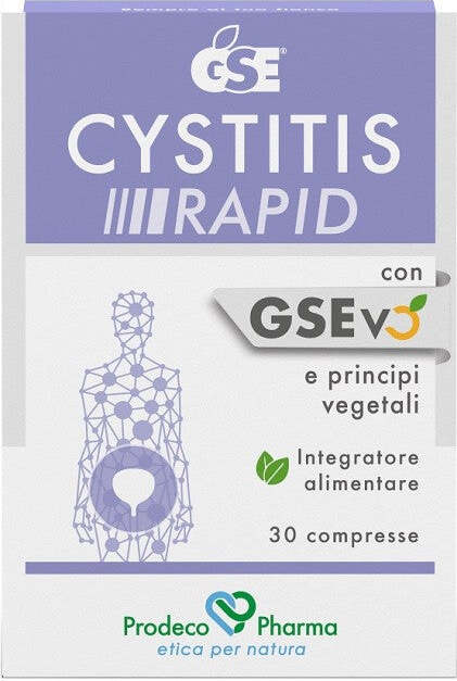 GSE-Cystitis-Rapid-30-CPR-Prodeco-Pharma-Integratore-Alimentare
