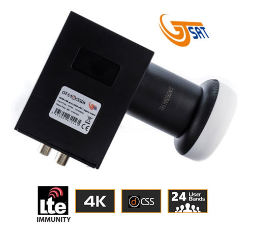 LNB dCSS/SCR 16 UB + 1 Out Legacy GTSAT GT-S1DCSS24