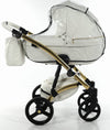 Gt Tako Laret Baby Trio Passeggino Modulare Bianco Oro Tako Laret Gt 06 Culla Navicella + Passeggino + Ovetto Prima infanzia/Passeggini carrozzine e accessori/Passeggini e carrozzine/Sistemi modulari Mondo Bimbo - Bagnara Calabra, Commerciovirtuoso.it
