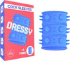 Guaina-Per-Pene-Con-Rilievi-Dressy-Love-Per-Uomo-Super-Performance-Impermeabile