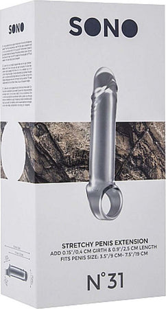 Guaina per Pene Prolunga Fallica Trasparente Sono 18 cm Salute e cura della persona/Erotismo e contraccezione/Sex toys/Guaine e prolunghe per il pene Kondorama - Martinsicuro, Commerciovirtuoso.it