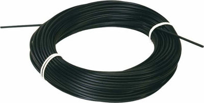 Guaina plastificata nera ø 6mm lunghezza di 30 metri