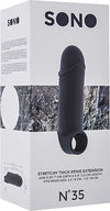 Guaina Prolunga Per Il Pene In Tpe Grigio Stretchy Thick Penis Extension – Grey Salute e cura della persona/Erotismo e contraccezione/Sex toys/Guaine e prolunghe per il pene Kondorama - Martinsicuro, Commerciovirtuoso.it