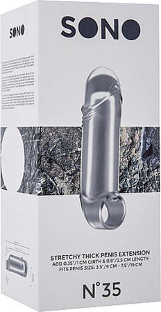 Guaina Prolunga Per Il Pene In TPE Trasparente Stretchy Thick Penis Extension – Translucent Salute e cura della persona/Erotismo e contraccezione/Sex toys/Guaine e prolunghe per il pene Kondorama - Martinsicuro, Commerciovirtuoso.it