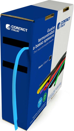 Guaina Termoretraibile 2:1 per rivestimento cavi elettrici (Nero) Fai da te/Materiale elettrico/Gestione del cavo/Guaine per cavi La Zappa - Altamura, Commerciovirtuoso.it