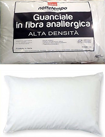 Guanciale Cuscino Letto Gabel Alta Densita' Linea Nottetempo 50x80 cm 600 gr indeformabile, traspirante, poliestere anallergico Casa e cucina/Tessili per la casa/Biancheria da letto/Cuscini/Cuscini standard La Bottega del Risparmio - Bari, Commerciovirtuoso.it