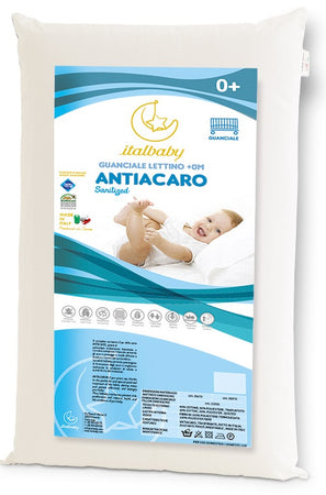 Guanciale Antiacaro Italbaby Lettino cm 38x58x5h