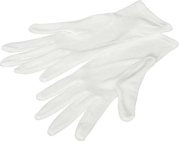 GUANTI IN COTONE BIANCO GLOVES ASSORBIMENTO CREME LOZIONI MANI SECCHE SENSIBILI Bellezza/Manicure e pedicure/Cura per mani e piedi/Guanti idratanti Trade Shop italia - Napoli, Commerciovirtuoso.it
