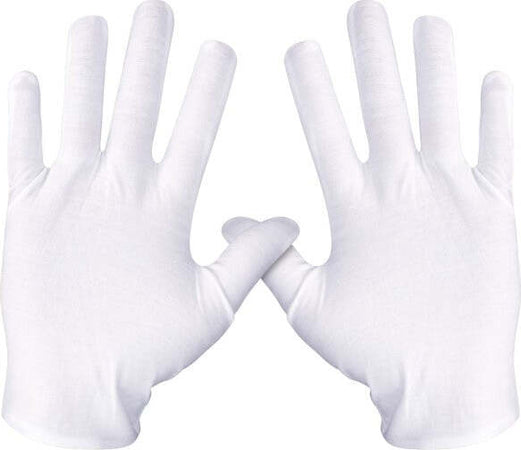 Guanti In Cotone Bianco Per Assorbimento Crema Mani Pelle Secca Sensibile Idrata Bellezza/Manicure e pedicure/Cura per mani e piedi/Guanti idratanti Trade Shop italia - Napoli, Commerciovirtuoso.it