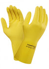 Guanti in Lattice Ansell 87-190 Floccatura di cotone Guanto ultrasottile Marchiato CE