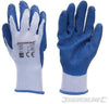Guanti in lattice calibro 10 utilizzo generico cotone poliestere acrilico silverline