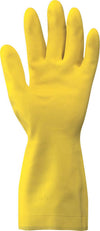 Guanti in lattice floccato in cotone per pulizia industriale e per casalinghi Fai da te/Sicurezza e protezione/Attrezzature per sicurezza sul lavoro/Guanti/Guanti resistenti a sostanze chimiche La Zappa - Altamura, Commerciovirtuoso.it