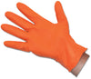 Guanti in Nitrile Arancio Ekogrip 50 Pz. Arancio Spessore 8.8 Gr. Dpi Monouso Senza Polvere 6mil Latex Free Meccanico Officina Gommista