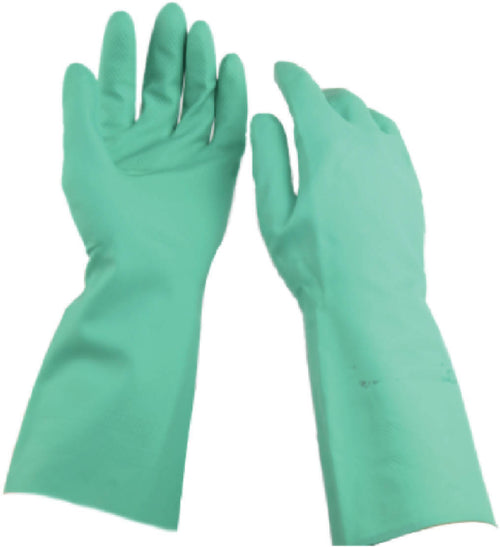 Guanti in Nitrile Contro Rischio Chimico DPI Categoria III Marchio CE No Silicone No Polvere no Latex Active Gear