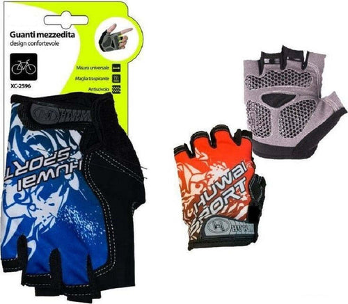 Guanti Mezzedita Antiscivolo Maglia Traspiranti Universal Bici Bicicletta Xc2596 Sport e Tempo Libero > Attrezzi e Abbigliamento Sportivo > Guanti e Fasce Trade Shop italia - Napoli, Commerciovirtuoso.it