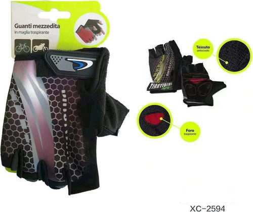 Guanti Mezzedita In Maglia Traspiranti Antiscivolo Universali Bici Moto Xc-2594 Sport e Tempo Libero > Attrezzi e Abbigliamento Sportivo > Guanti e Fasce Trade Shop italia - Napoli, Commerciovirtuoso.it