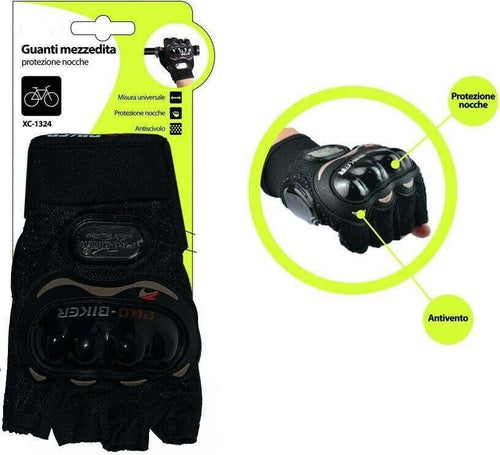 Guanti Mezzedita Protezione Nocche Universali Per Moto Bici Bicicletta Xc-1324 Sport e Tempo Libero > Attrezzi e Abbigliamento Sportivo > Guanti e Fasce Trade Shop italia - Napoli, Commerciovirtuoso.it