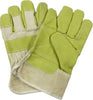 GUANTI-PER-GIARDINAGGIO-IN-FINTA-PELLE---COLORE-GIALLO***