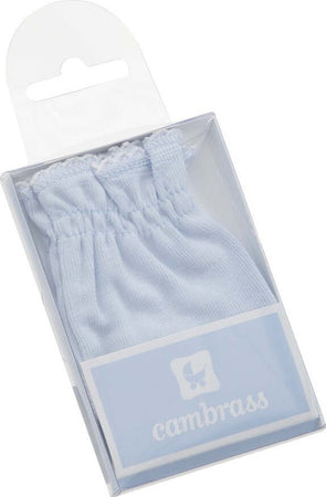 Guanti per Neonato Liso Azzurro Moda/Prima infanzia/Abbigliamento/Accessori per bambino/Guanti e manopole La Casa Del Bebè - Napoli, Commerciovirtuoso.it