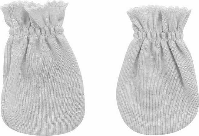 Guanti per Neonato Liso Grigio Moda/Prima infanzia/Abbigliamento/Accessori per bambino/Guanti e manopole La Casa Del Bebè - Napoli, Commerciovirtuoso.it