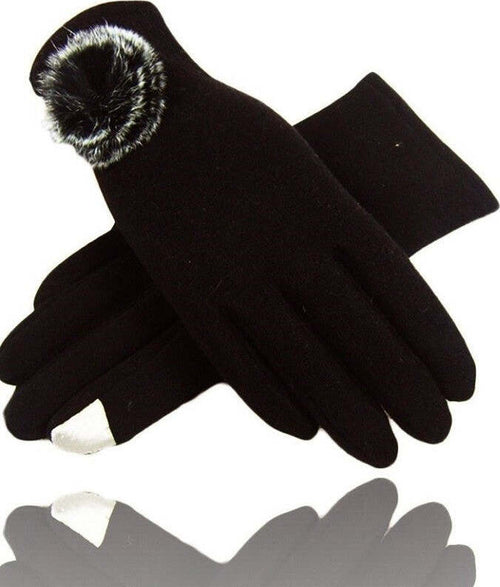 Guanti Tessuto Marrone Cotone Pon Pon Guanto Taglia 8 1/2 Gloves Fodera Pile Moda/Donna/Accessori/Guanti e manopole Trade Shop italia - Napoli, Commerciovirtuoso.it