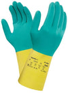 Guanto Alphatec 87-900 Giallo Verde Guanti Lattice Rischio Chimico Biologico