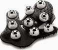 Guanto con Rulli per Massaggi Massage Glove - Black Guanto Da Massaggio Con Rulli Colore Nero Salute e cura della persona/Benessere/Massaggi e relax/Strumenti per i massaggi manuali/Palle per massaggi Kondorama - Martinsicuro, Commerciovirtuoso.it