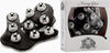 Guanto con Rulli per Massaggi Massage Glove - Black Guanto Da Massaggio Con Rulli Colore Nero Salute e cura della persona/Benessere/Massaggi e relax/Strumenti per i massaggi manuali/Palle per massaggi Kondorama - Martinsicuro, Commerciovirtuoso.it