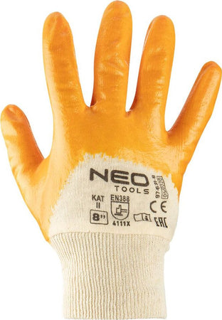 Guanto da lavoro in tessuto jersey di cotone impregnato in NBR Leggero polsino elastico Fai da te/Sicurezza e protezione/Attrezzature per sicurezza sul lavoro/Guanti/Guanti da lavoro La Zappa - Altamura, Commerciovirtuoso.it
