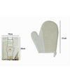 Guanto Doccia Bagno Esfoliante Cura Pulizia Della Pelle Corpo 21 Cm Bianco 79660
