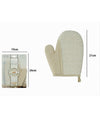 Guanto Doccia Bagno Esfoliante Per La Cura Pulizia Pelle Corpo 21 Cm Beige 79663
