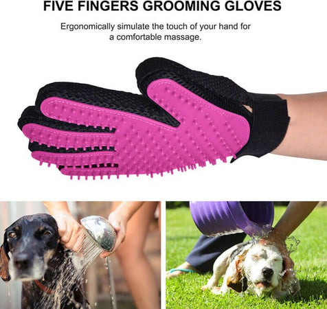 Guanto in gomma per cani e gatti Prodotti per animali domestici/Cani/Accessori per toilette/Spazzole Led Mall Home - Napoli, Commerciovirtuoso.it