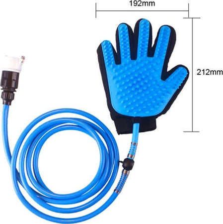 Guanto Massaggiante Doccia Cl-018 Per Animali Tubo Integrato Aggancio Universale Prodotti per animali domestici/Cani/Accessori per toilette/Spazzole Trade Shop italia - Napoli, Commerciovirtuoso.it