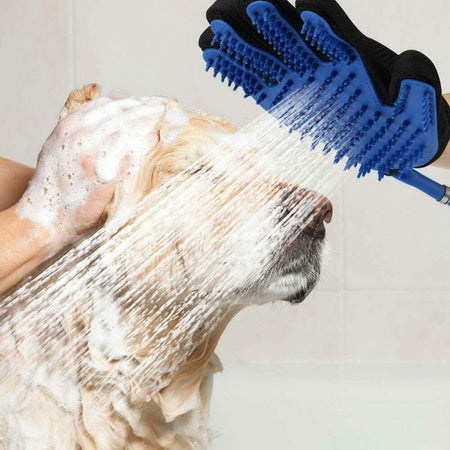 Guanto Massaggiante Doccia Cl-018 Per Animali Tubo Integrato Aggancio Universale Prodotti per animali domestici/Cani/Accessori per toilette/Spazzole Trade Shop italia - Napoli, Commerciovirtuoso.it