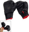 Guantoni-Coppia-Paia-Guanti-Boxe-Pugilato-Regolabili-Misura-Bambini-Neri