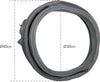 Guarnizione Oblo' Per Samsung Lavatrice DC64-02750A 15518017