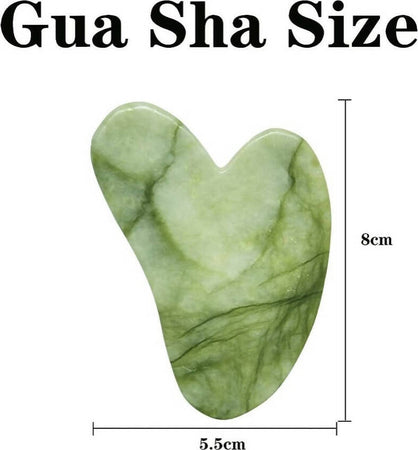 Guasha, Raschiatura In Giada Naturale, Strumento Per Raschiare La Cura Della Pelle Del Viso, Adatto Per Il Rilassamento Del Viso, Bellezza/Accessori e strumenti di bellezza/Strumenti per la cura della pelle/Rulli per il viso Melara Dettagliacconciatori - Palmi, Commerciovirtuoso.it