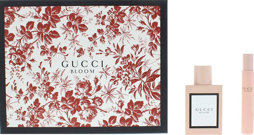 Gucci Bloom Set Profumo Donna, Gucci Bloom Eau De Parfum Spray 50ml Bloom Eau De Parfum Roll On 7,4ml Cofanetto Gucci per Lei profumo SG Store - Nicosia, Commerciovirtuoso.it