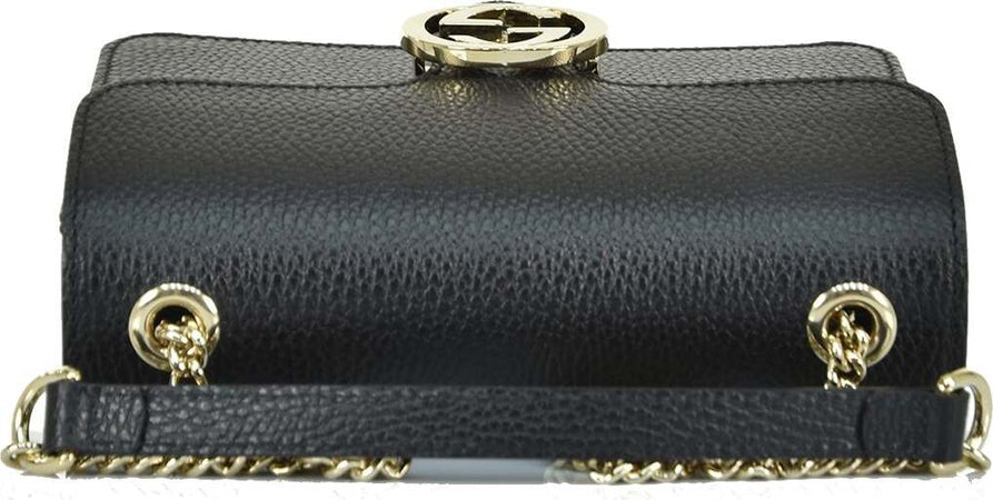 Gucci-Borsa-Interlocking-a-Mano-Nera-Donna-Pelle-Dollar-Calf-Logo-Mod.-510304-CAO0G-1000-da-donna