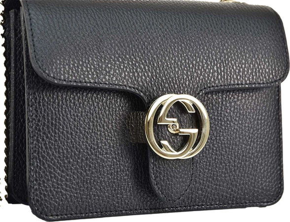 Gucci-Borsa-Interlocking-a-Mano-Nera-Donna-Pelle-Dollar-Calf-Logo-Mod.-510304-CAO0G-1000-da-donna